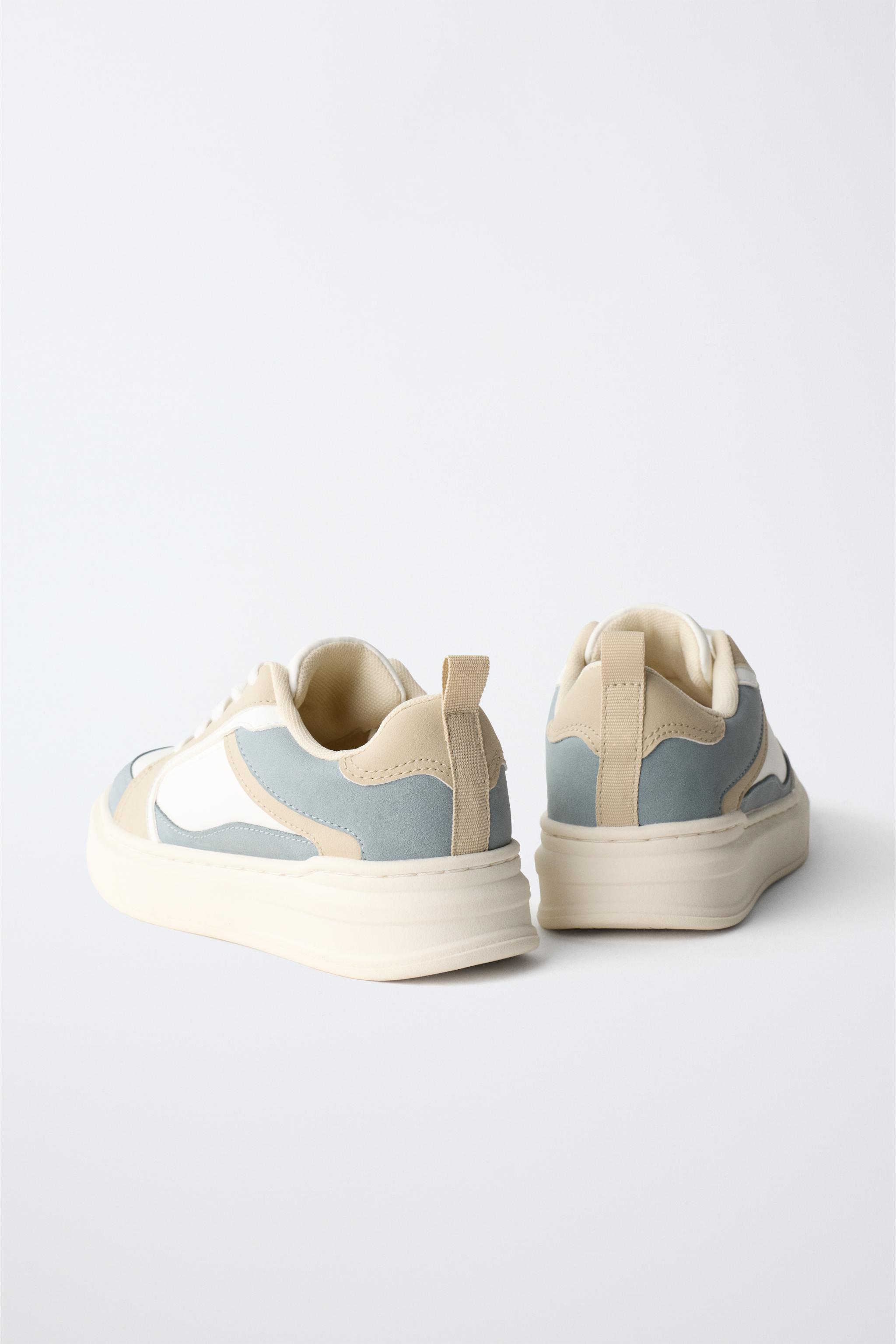 PIECED SNEAKERS